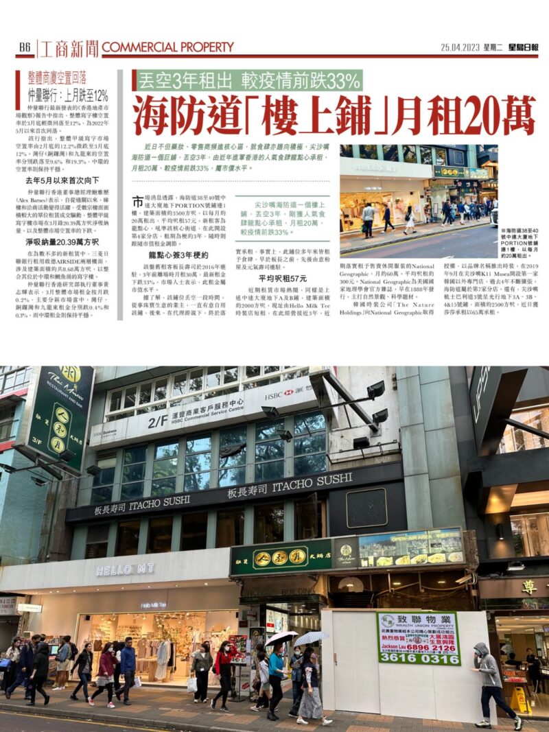 海防道龍點心成交